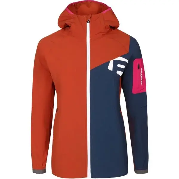 PROGRESS WOOLCRAFT LADY Dámska bunda s merinom, červená, veľkosť