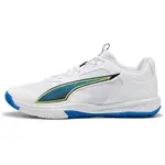 Puma ACCELERATE PRO 4 GAME ON Pánská házenkářská obuv, bílá, velikost 43