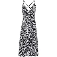 ALPINE PRO SELA Dámské šaty, bílá, velikost