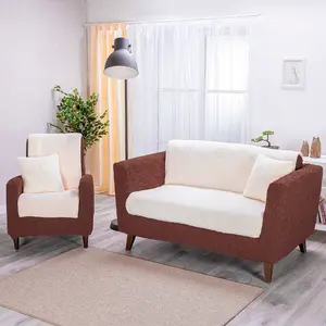 Prikrývky SHERPA krémové