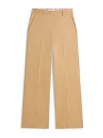 TOMMY HILFIGER Nohavice s pukmi  piesková