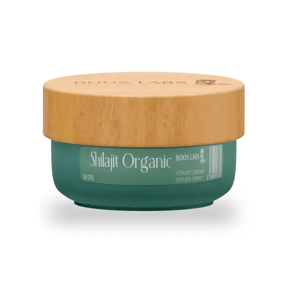 BOOS labs Shilajit Organic 150 kapslí