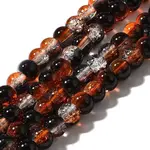 Crackle Glass Beads Strands
