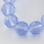 Transparent Glass Bead Strands