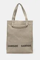 Bavlněná kabelka Samsoe Samsoe SALUCCA béžová barva, U24300002