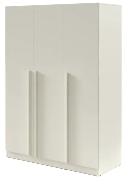 Trodverová šatníková skriňa so zásuvkami arturo – kašmír