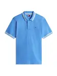 Tommy Jeans Tričko  modrá / nebesky modrá / biela