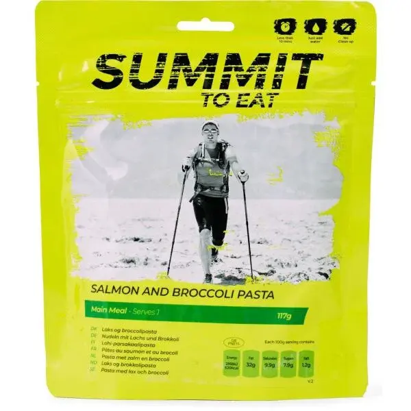 SUMMIT TO EAT LOSOS S TĚSTOVINAMI A BROKOLICÍ 117 G Dehydrovaná strava, dummy, velikost