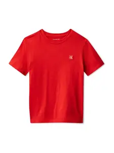 Calvin Klein Jeans Tričko  červená