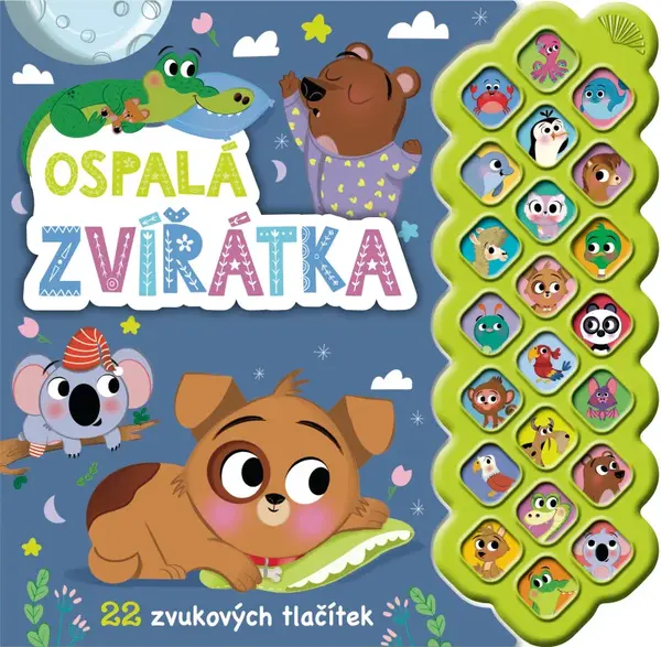 Ospalá zvířátka - 22 zvukových tlačítek (poškozená) - Daisy Edwards