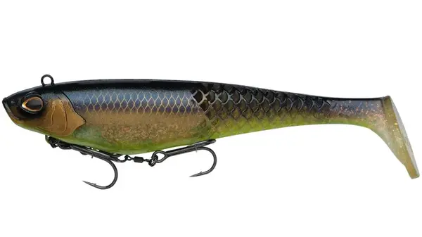 Berkley gumová nástraha powerbait cullshad deep sinking ayu green - 20 cm 110 g