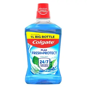 COLGATE Plax Ústna voda bez alkoholu Cool Mint 1000 ml