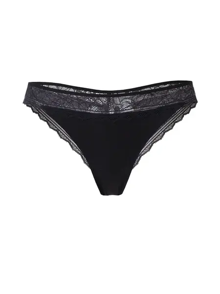 Chantelle Nohavičky 'Floral Touch'  čierna