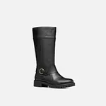 Black Women's Geox Hoara Boots - Women's