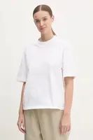 Bavlněné tričko adidas Essentials béžová barva, JD9995