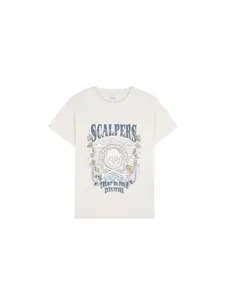 Scalpers Dres ' '  nebielená / biela