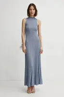 Šaty Ivy Oak modrá barva, maxi, IO113160