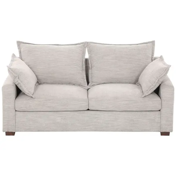 MID.YOU DVOUMÍSTNÁ POHOVKA, textil, šedobéžová