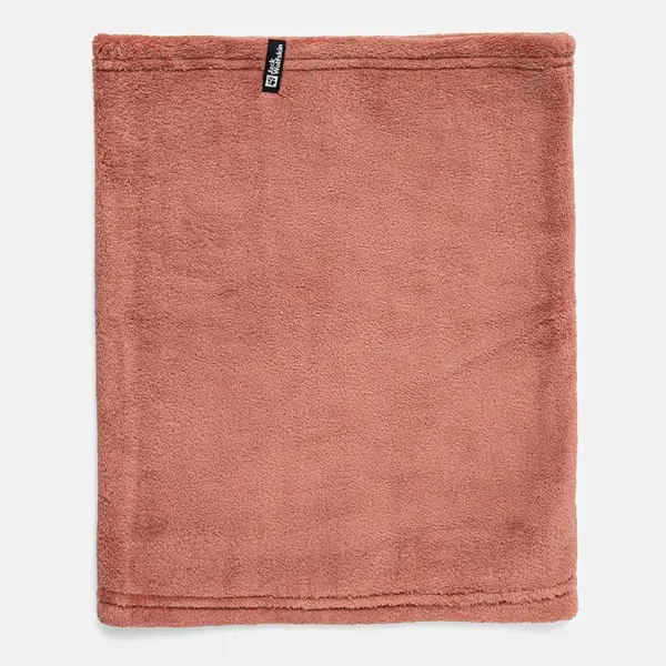 Nákrčník Jack Wolfskin Rotwand růžová barva, hladký, A61974