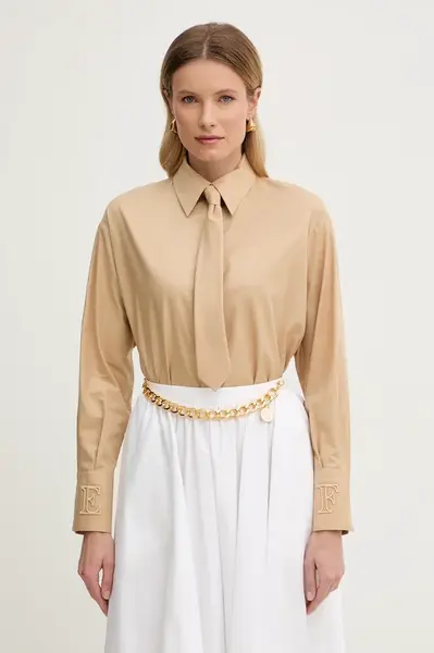 Bavlněná košile Elisabetta Franchi