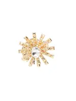 SOHI Prsteň 'Lad Bai'  zlatá / strieborná