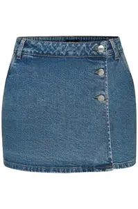 BUFFALO Sukňa  modrá denim