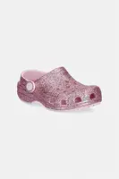 Dětské pantofle Crocs CLASSIC CHUNKY GLITTER CLOG T