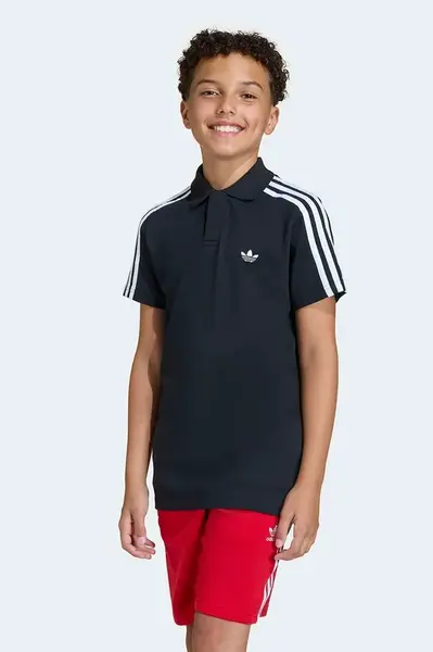 Dětská bavlněná polokošile adidas Originals