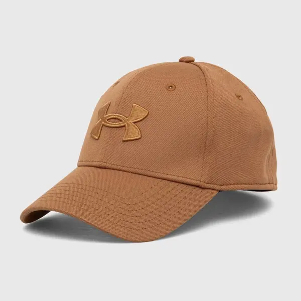 Kšiltovka Under Armour hnědá barva, s aplikací, 1376700