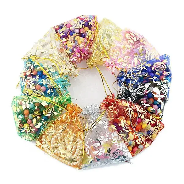 Organza Drawstring Jewelry Pouches