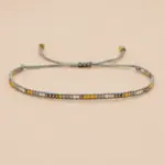 Bohemian Braided Adjustable Glass Seed Beaded Bracelets