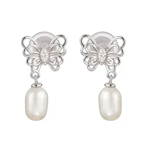 Natural Pearl Ear Studs