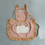 Flower Pattern Polyester Sleeveless Apron