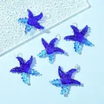 5Pcs Handmade Lampwork Pendants