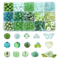DIY Glass Beads Jewelry Making Finding Kits