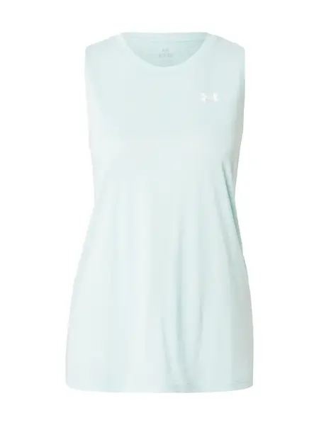 UNDER ARMOUR Športový top  mätová / biela