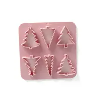 Christmas Theme ABS Plastic Plasticine Tools