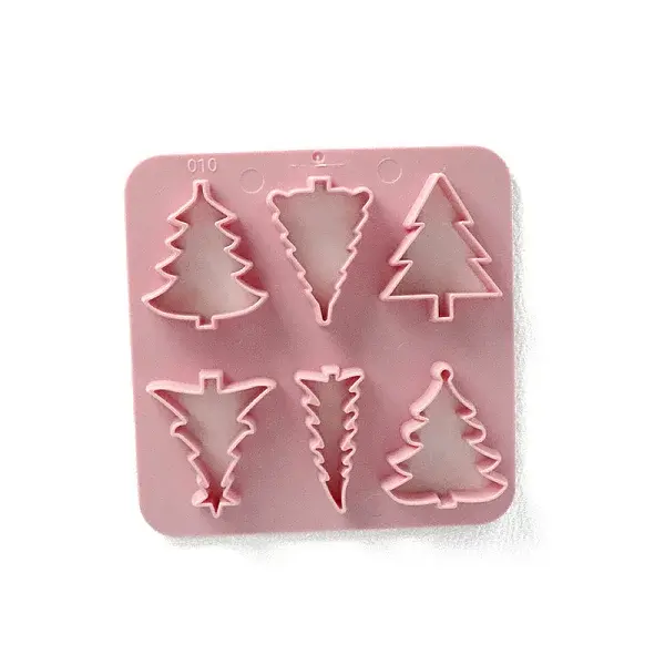 Christmas Theme ABS Plastic Plasticine Tools