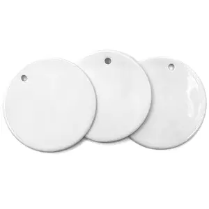 Porcelain Blank Big Pendants