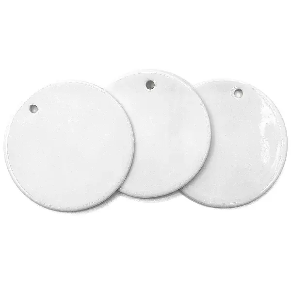 Porcelain Blank Big Pendants