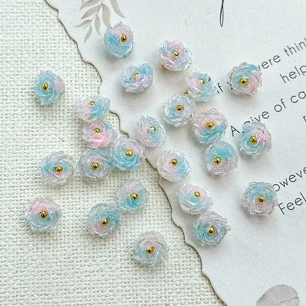 Two Tone Transparent Resin Charms