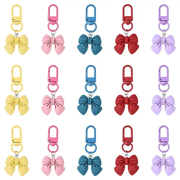 5Pcs Resin Pendant Decorations