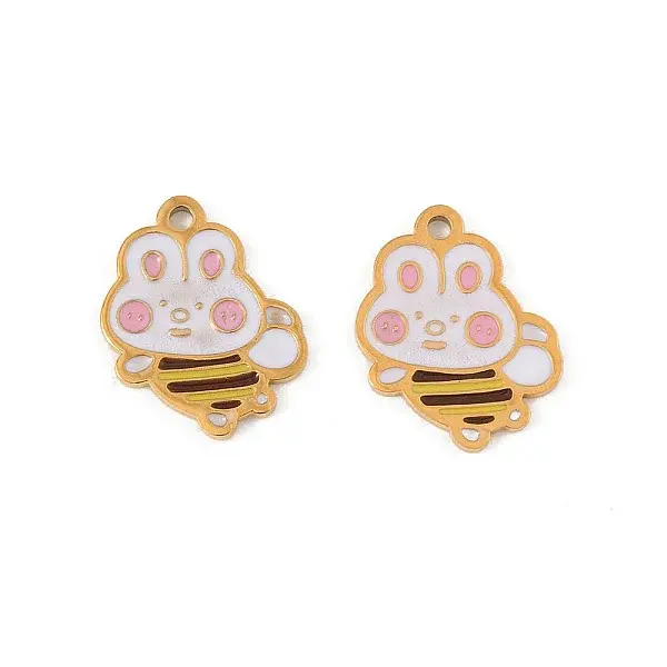 304 Stainless Steel Enamel Pendants