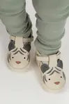 Dětské kožené polobotky Donsje Zazo Special Shoes White Tiger