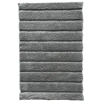 Kúpeľňový koberček 50x80cm sivý