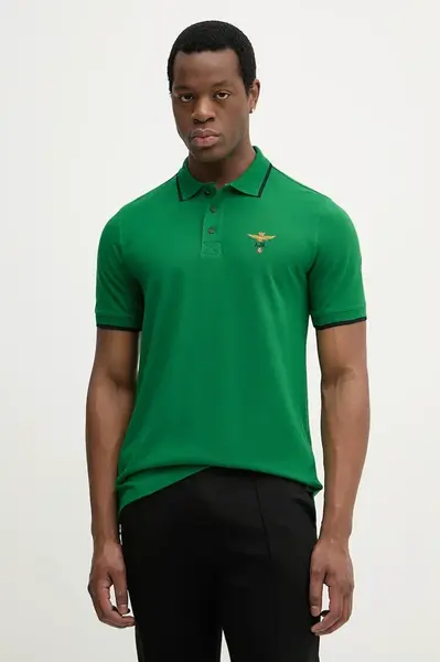 Bavlněné polo tričko Aeronautica Militare