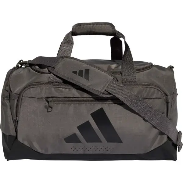 adidas TRAINING DEFENDER DUFFLE S Sportovní taška, šedá, velikost
