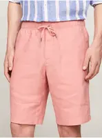 Pink men's linen shorts Tommy Hilfiger - Men