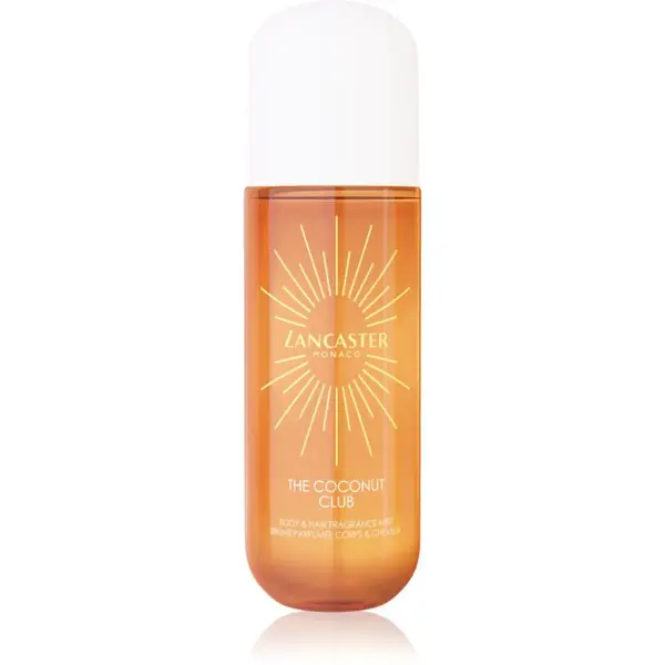Lancaster Eau de Lancaster Hair & Body Mist parfumovaná hmla na tvár, telo a vlasy vône Coconut Club 236 ml