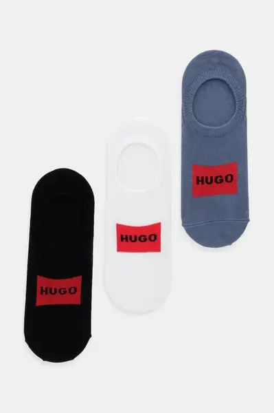 Ponožky HUGO 3P LC LABEL CC 3-pack